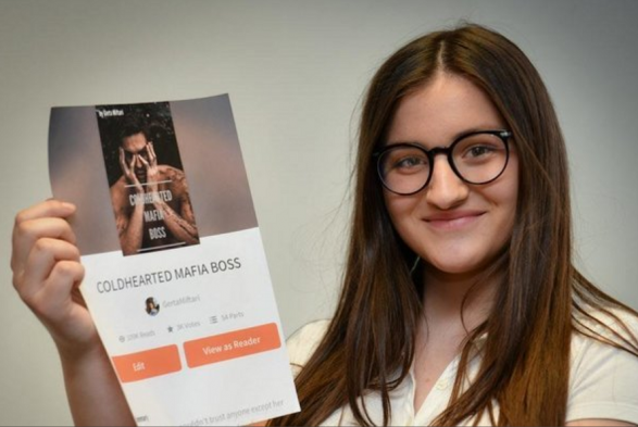 Shqiptarja 14-vjeçare i habit të gjithë, shkruan roman kriminalistik