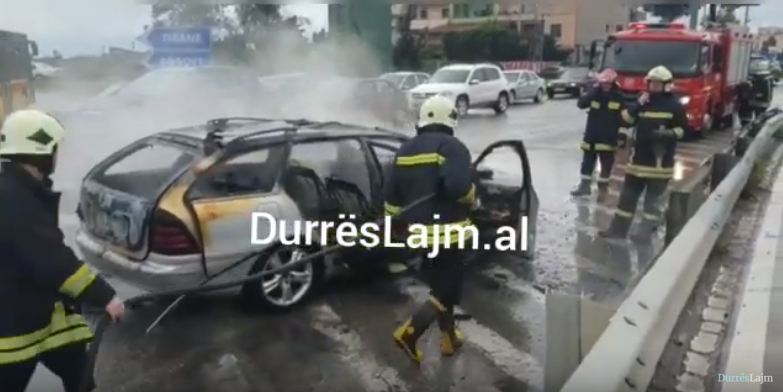 Detajet/ Dy vajza në “Benz”-in që u shkrumbua në Durrës (VIDEO)