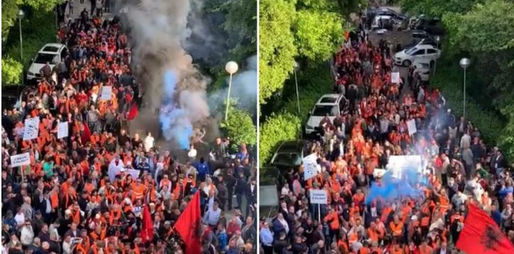 Protesta LIVE/ Basha pret banorët e “Astirit” dhe ish-deputetin e arrestuar