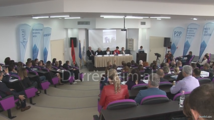 UAMD, zhvillohet konferenca shkencore ndërkombëtare “Politikat Ekonomike dhe Integrimi në Bashkimin Evropian” (VIDEO)
