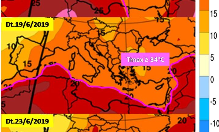 I nxehti afrikan, çfarë na pret javën e ardhshme