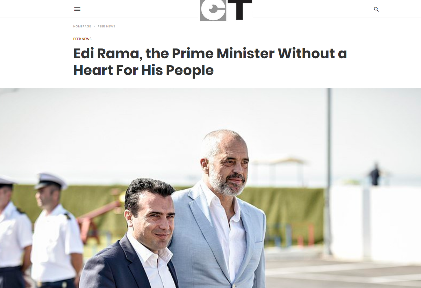 Analiza në median amerikane: Rama, kryeministri pa zemër për popullin e tij