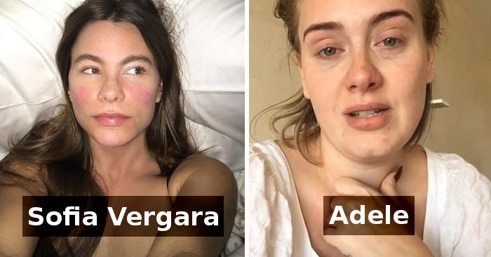 VIP-at pa make-up që duken njësoj si të gjithë personat e thjeshtë (FOTO)