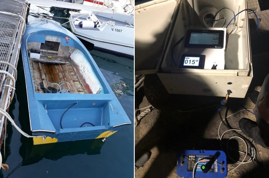 Kapet varka me drogë nisur nga Durrësi që komandohej me telekomandë!