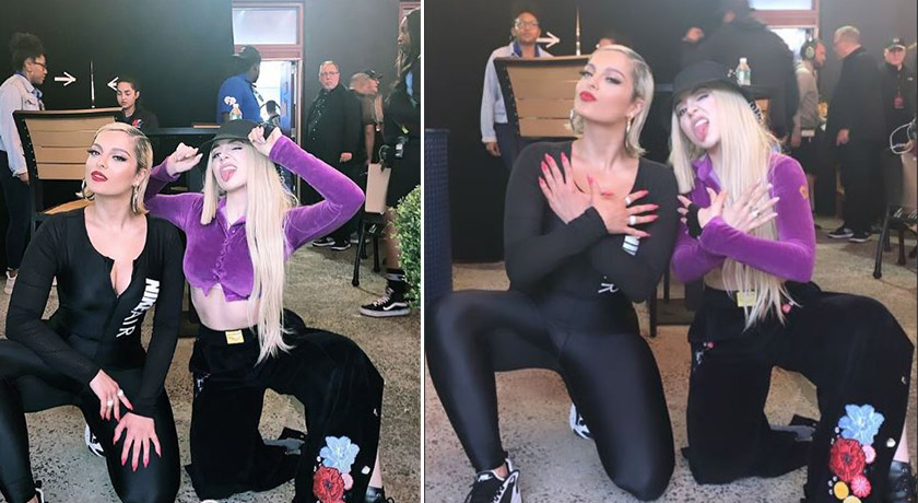 Bebe Rexha takon Ava Max, këngëtaret bëjnë simbolin e shqiponjës