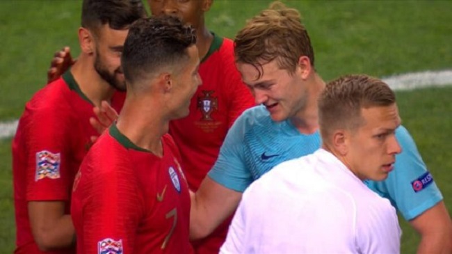 Ronaldo fton De Ligt që t’i bashkohet Juventusit