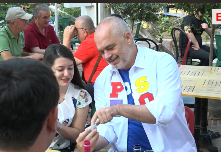 “T’i shkohet deri në fund shkarkimit të Metës”, Rama “lexon” filxhanin: Nuk ka më P ka, po vetëm I