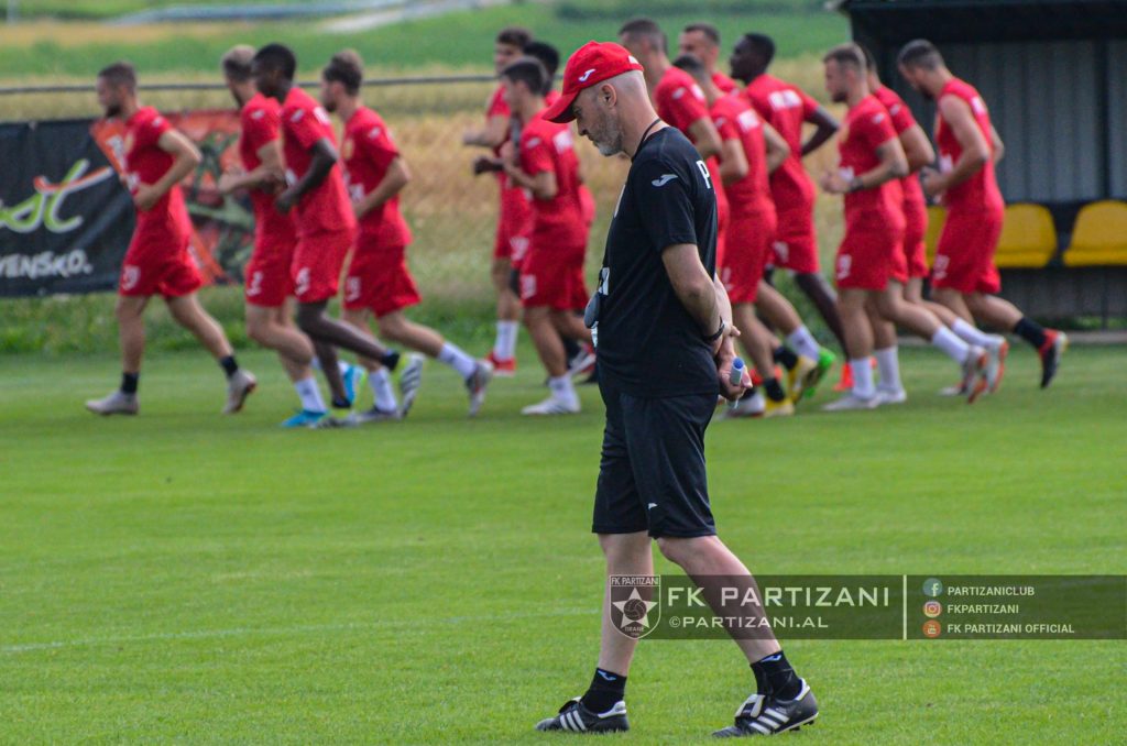 Dy seanca në ditë, Partizani bëhet gati për miqësoren