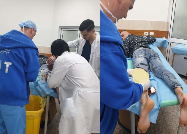 Protestuesi flet nga spitali: Pjesët e metalit që më hoqën në këmbë i fshehën