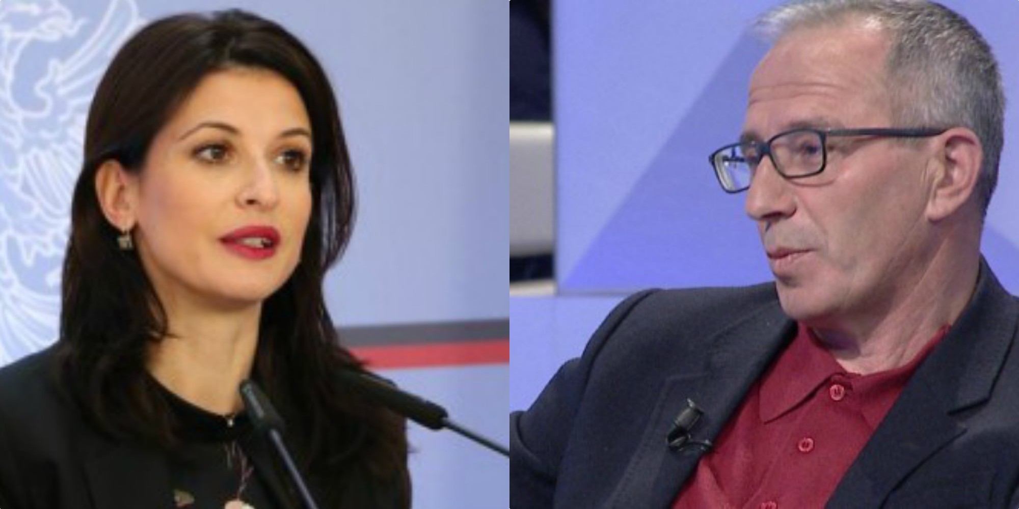 Nuk përmbahet Mark Marku, sherr live me ministren Gjonaj