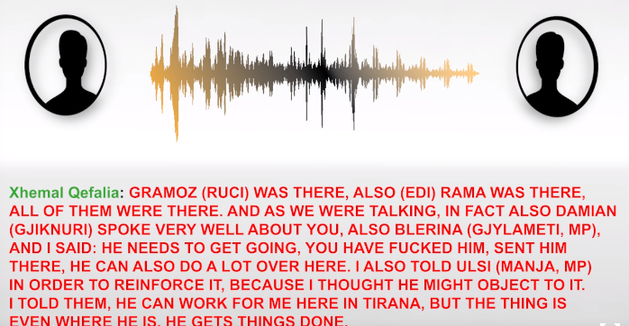 Përgjimi/ “Mos e ça tr*pin do bëhet më e mira për ty!” Deputeti i PS siguron shefin e policisë Dibër