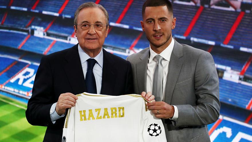 Real Madrid prezanton Hazard, por tani duhet të shesë 12 lojtarë