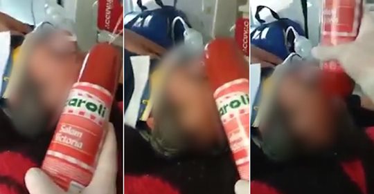 “Ti pijanec”, punonjësi i ambulancës godet me sallam pacientin pa ndjenja (VIDEO)