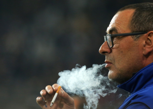 Sarri konsumon 80 cigare në ditë