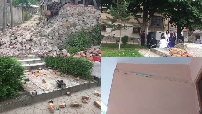 Korça në panik nga tërmetet: Mbi 80 banesa të dëmtuara, 4 të plagosur