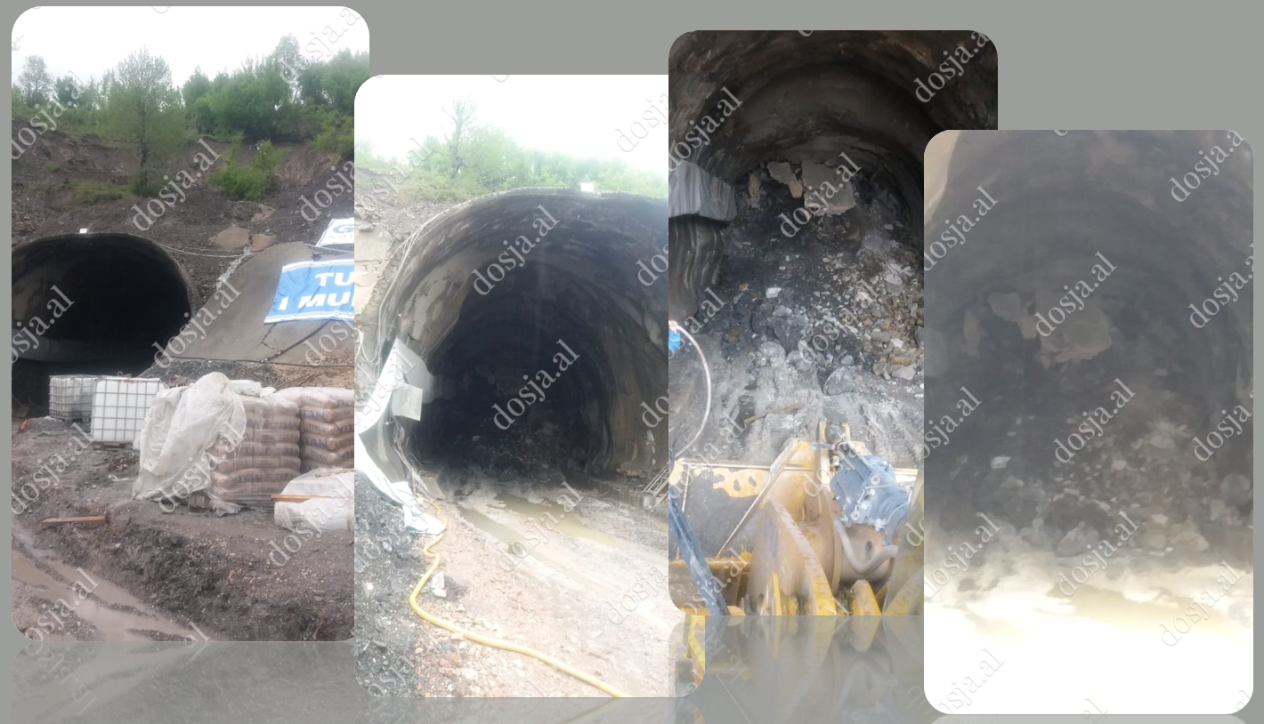 Shembet pa u hapur një nga tunelet e Rrugës së Arbrit