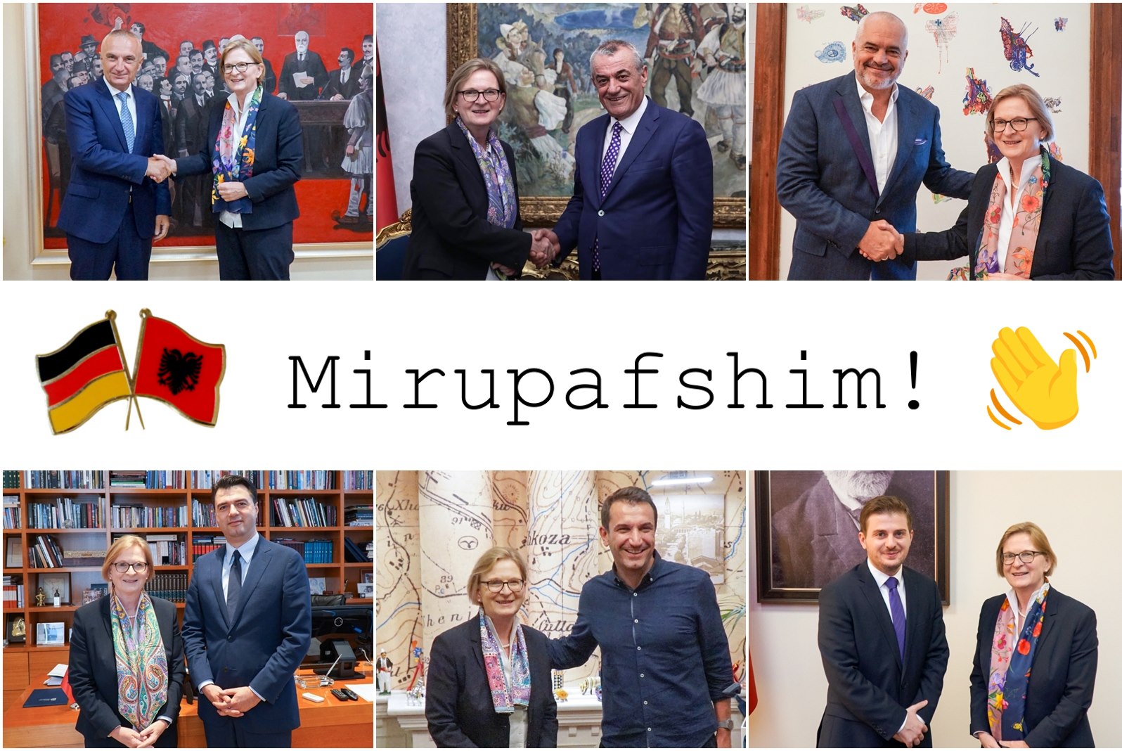 Ambasadorja gjermane lë Shqipërinë: Partitë të kontribuojnë për integrimin