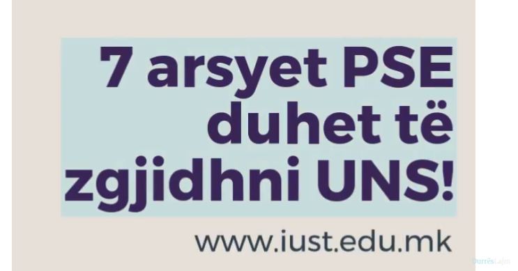 Shtatë arsye pse duhet të zgjidhni UNS (VIDEO)