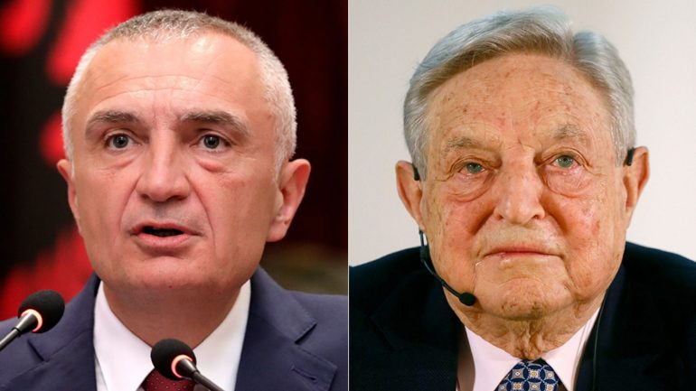 Mediat amerikane: Soros akuzohet nga presidenti i Shqipërisë për “komplot”
