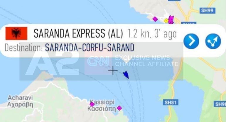 Anija “Saranda Express” me 27 pasagjerë pëson defekt në det