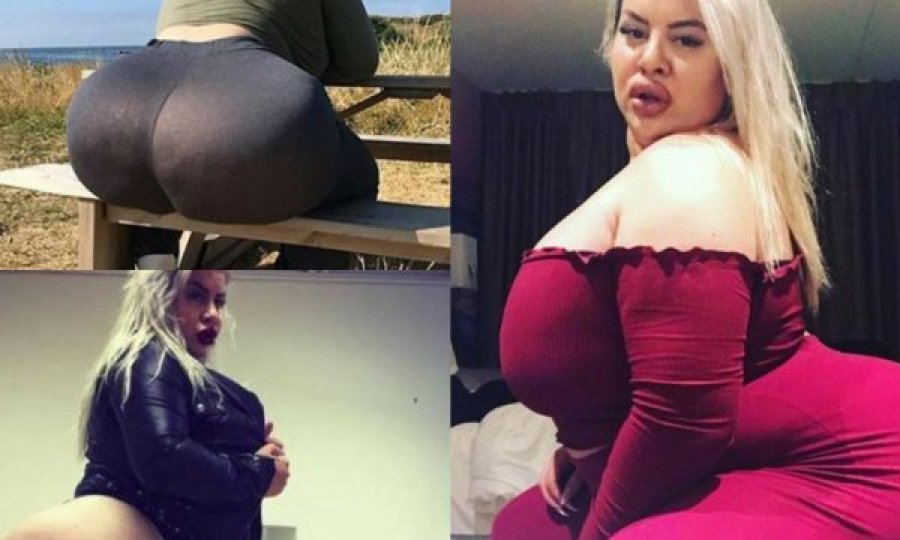 Modelja ha 15 nutella për të rritur të pasmet (FOTO)