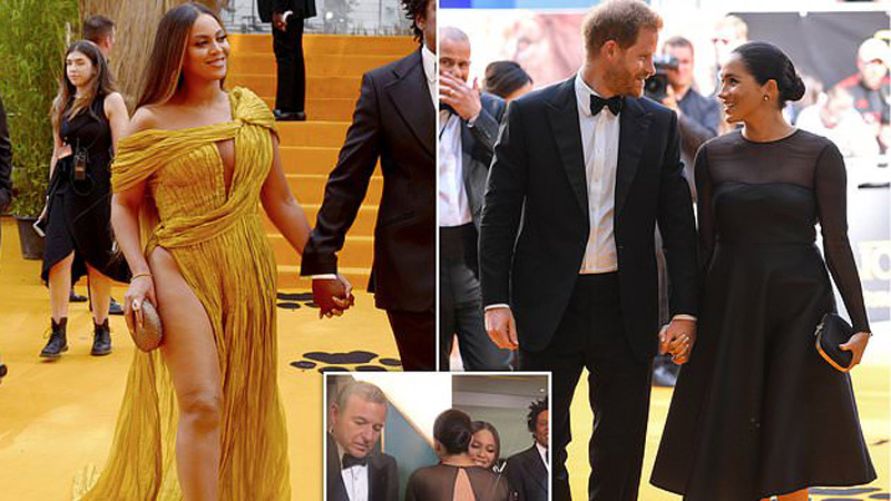 Takimi i ngrohtë mes Beyonce dhe Meghan Markle (FOTO)