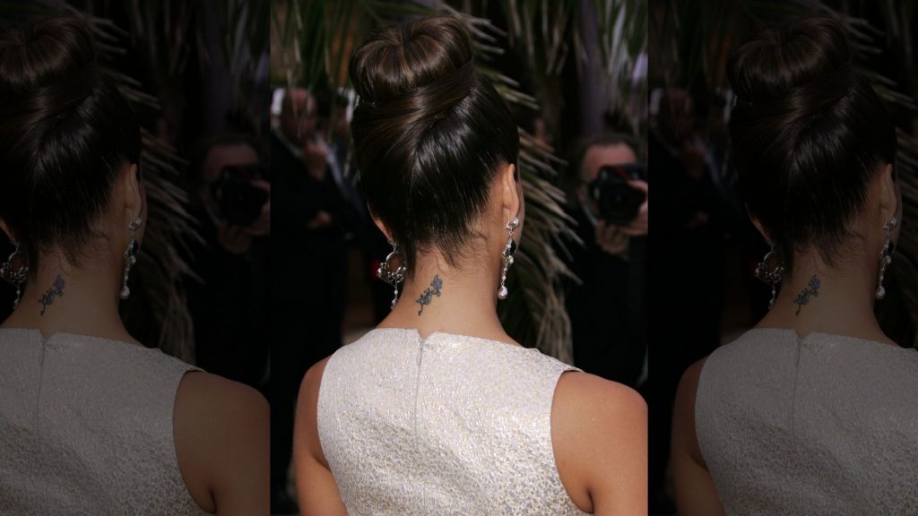 Aktorja e penduar për tatuazhet