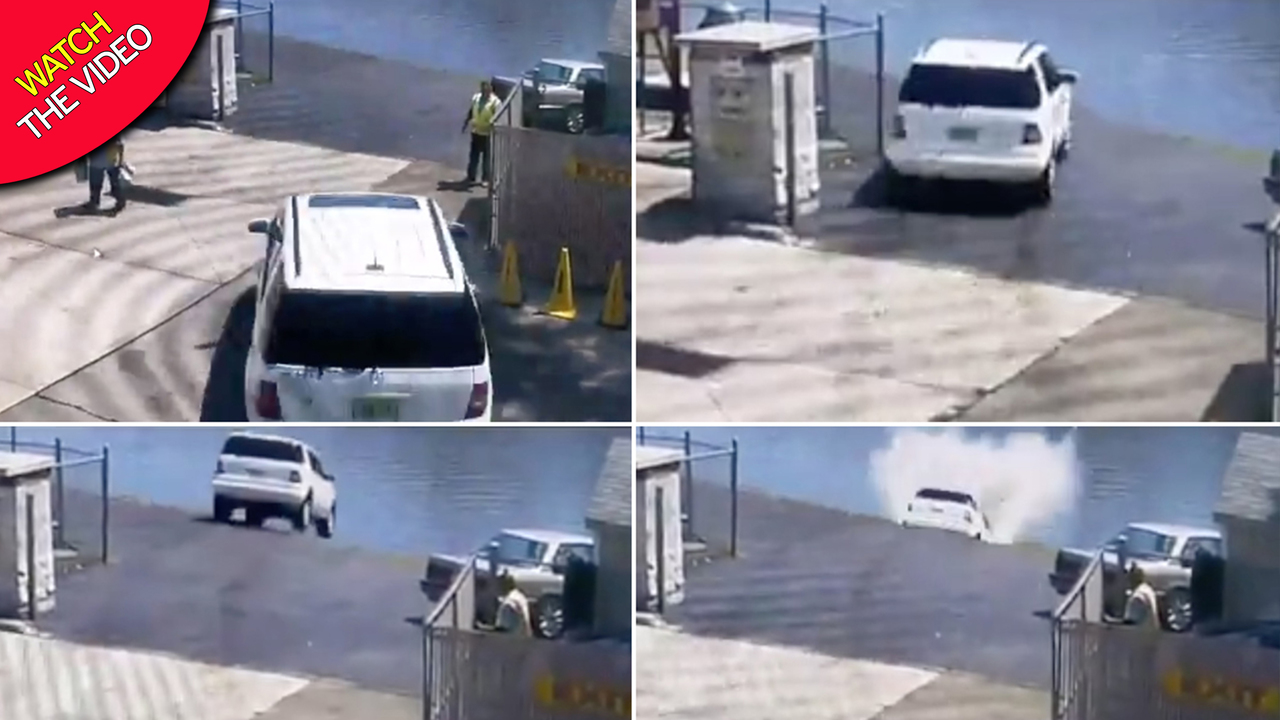 Në vend të frenave shtyp pedalin e gazit, përfundon në lumë (VIDEO)