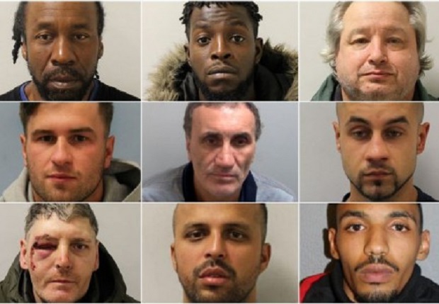 EMRAT/ Tre shqiptarë në listën e 60 kriminelëve të arrestuar në kryeqytetin britanik (FOTO)