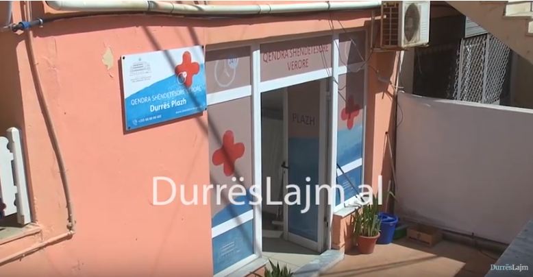 Qendra shëndetesore në plazhin e Durrësit, me fluksin më të madh të pacientëve (VIDEO)