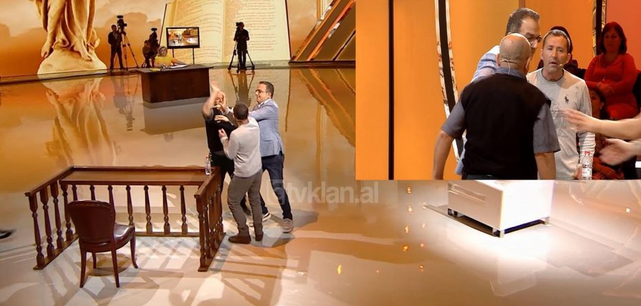 Ardit Gjebrea goditet në emision: Nuk kam taksirat të ha shpullat e tua (VIDEO)