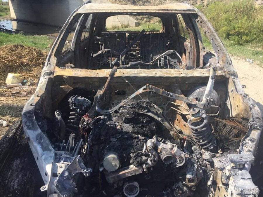 Gjendet një mjet i djegur në Durrës, dyshohet se i përket vrasësve të 40-vjeçarit