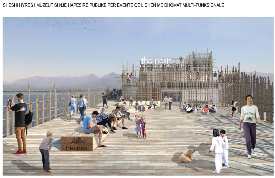 FOTO/ Rama: Ja si do të transformohet vija e liqenit të Shkodrës