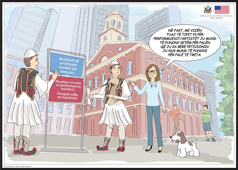 Ambasada Amerikane njoftim për këngëtarët shqiptarë, kushtet që duhen për të performuar në SHBA