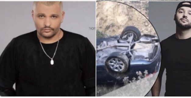 Përmbyset makina, aksidentohen Bruno dhe Mir Vathi i “Three Dots” (FOTO)
