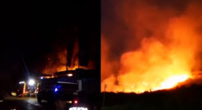 6 të plagosur nga zjarri në karburant, shpërtheu depozita dhe një automjet