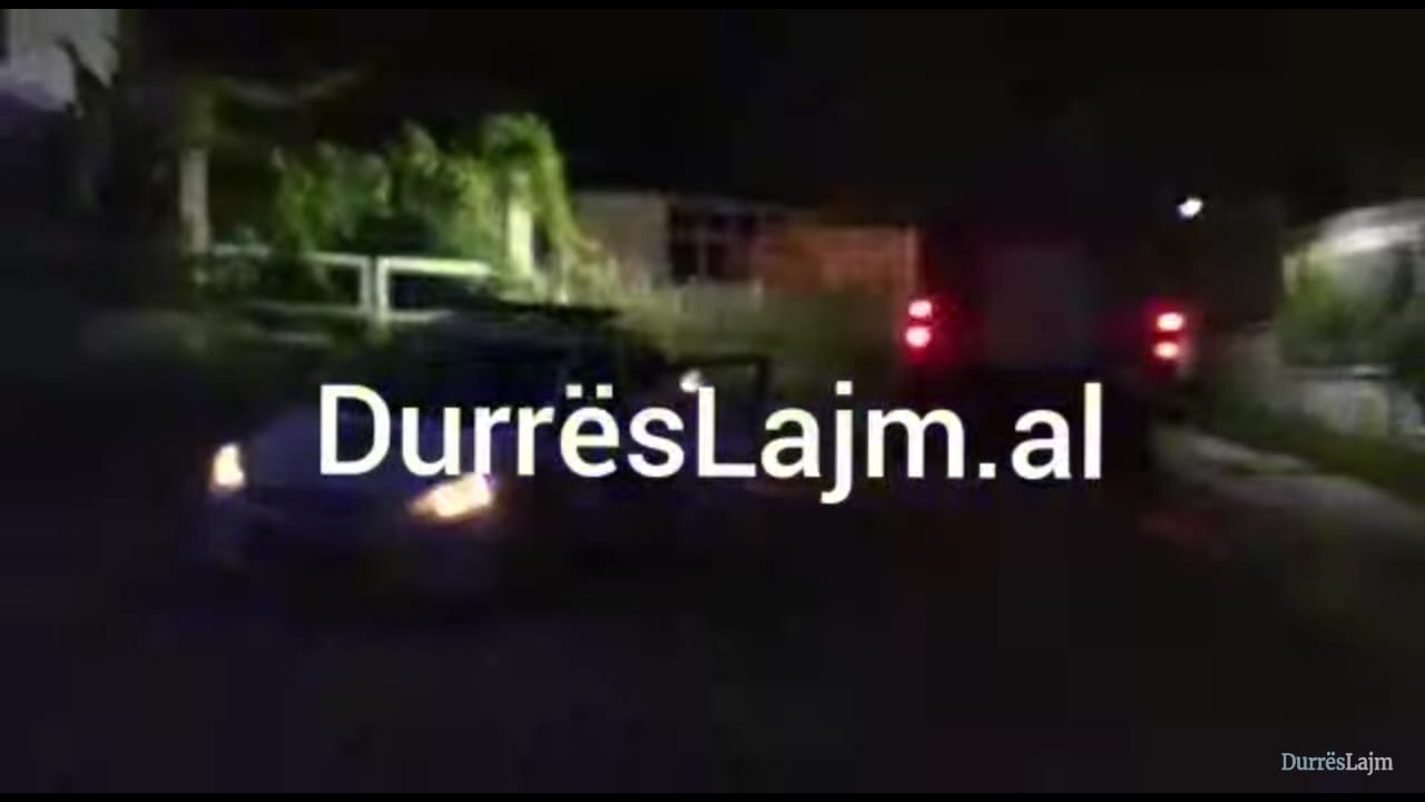Bie zjarr në lagjen nr.1 në Durrës (VIDEO)