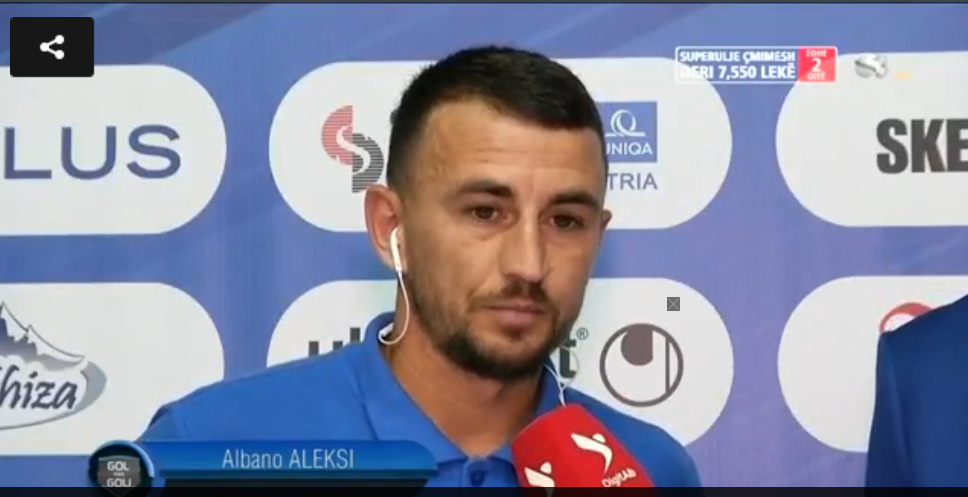 Aleksi: Tirana jo më lart se ne, patëm më shumë raste