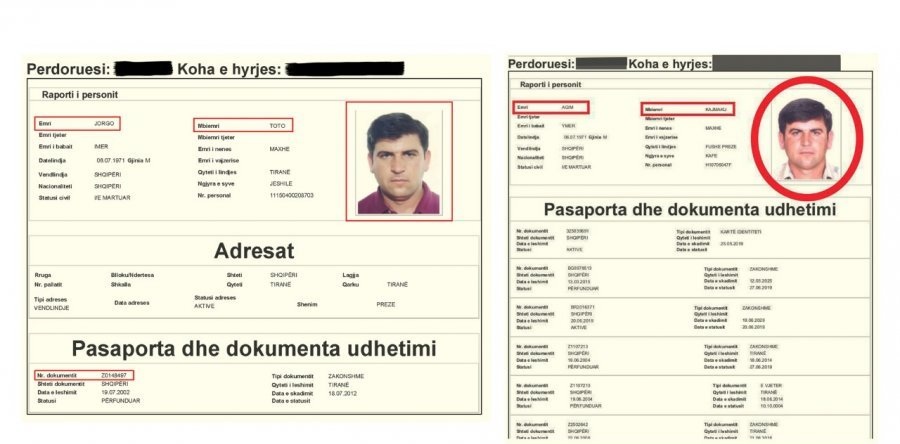 PD publikon fotot: Agim Kajmaku dhe Jorgo Toto, i arrestuari në Greqi, i njëjti person
