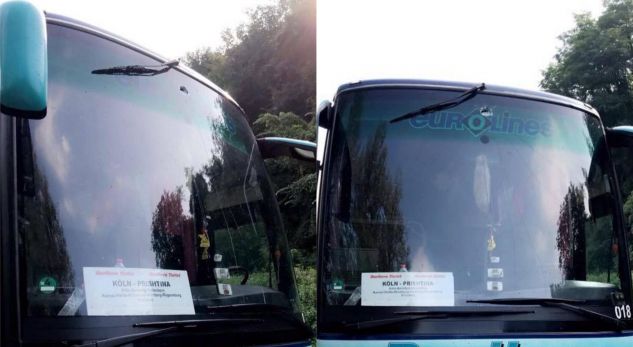 Autobusi nga Kosova sulmohet në Serbi, po udhëtonte drejt Frankfurtit