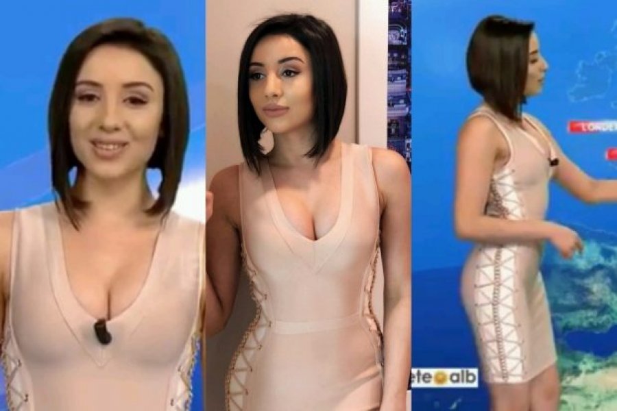 Fustani i gabuar? Fansat kapen me një detaj të fustanit të Alba Hoxhës (FOTO)