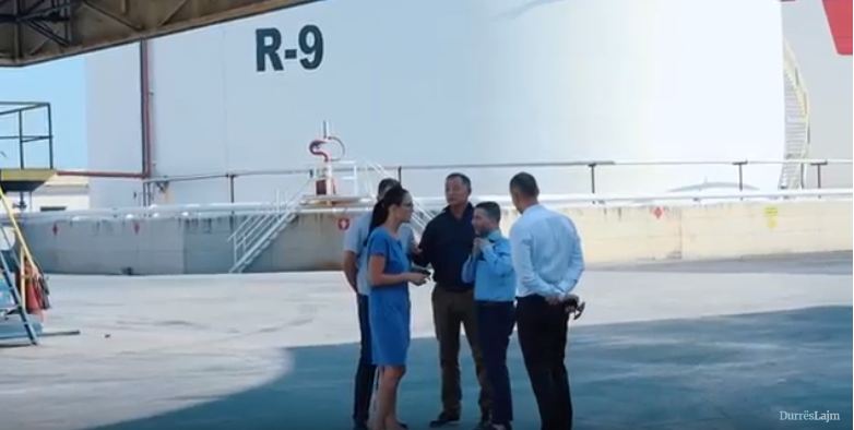 Braçe dhe drejtoresha e Tatimeve inspektim te depozitat e karburanteve në Porto-Romano (VIDEO)