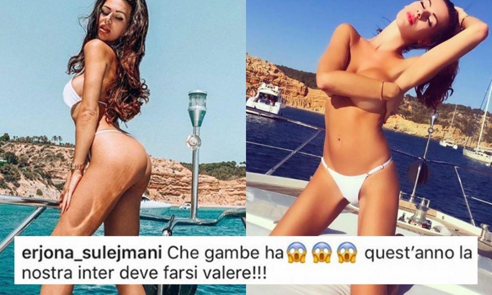 Erjona Sulejmani bën tifo për Lukakun: Çfarë këmbësh ka!