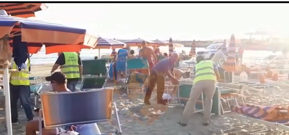 Durrës, lirohen rreth 2000 m² plazh publik i zaptuar, procedohen 6 pronarë