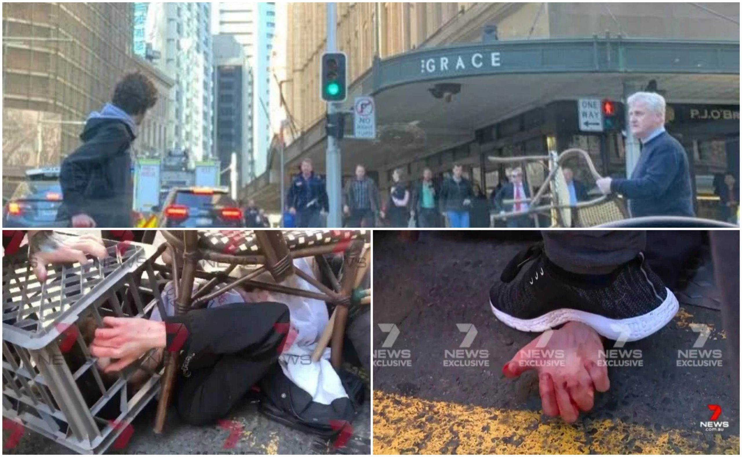 Kalimtarët bllokojnë me mjete rrethanore të armatosurin me thikë