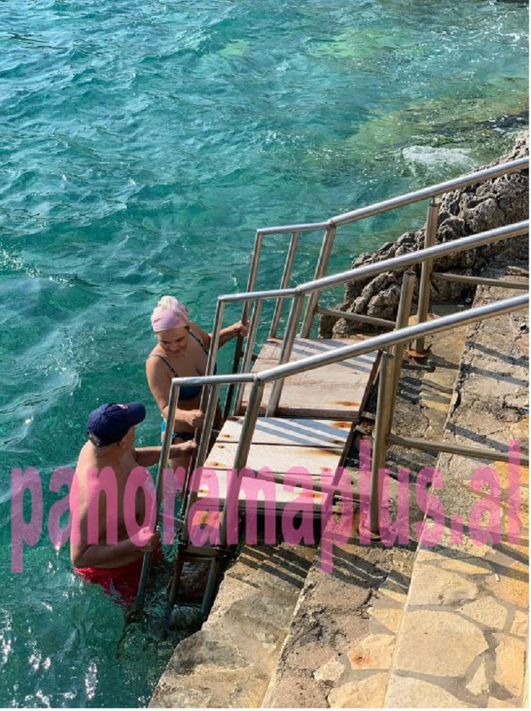 FOTO/ Monika Kryemadhi me bikini, LRI krijon superatmosferë në Jalë