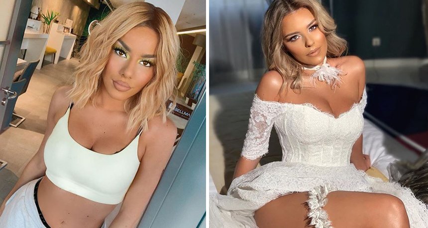 Grimi i njëjtë i këngëtareve shqiptare, Tayna dhe Anxhela Peristeri si dy pika uji