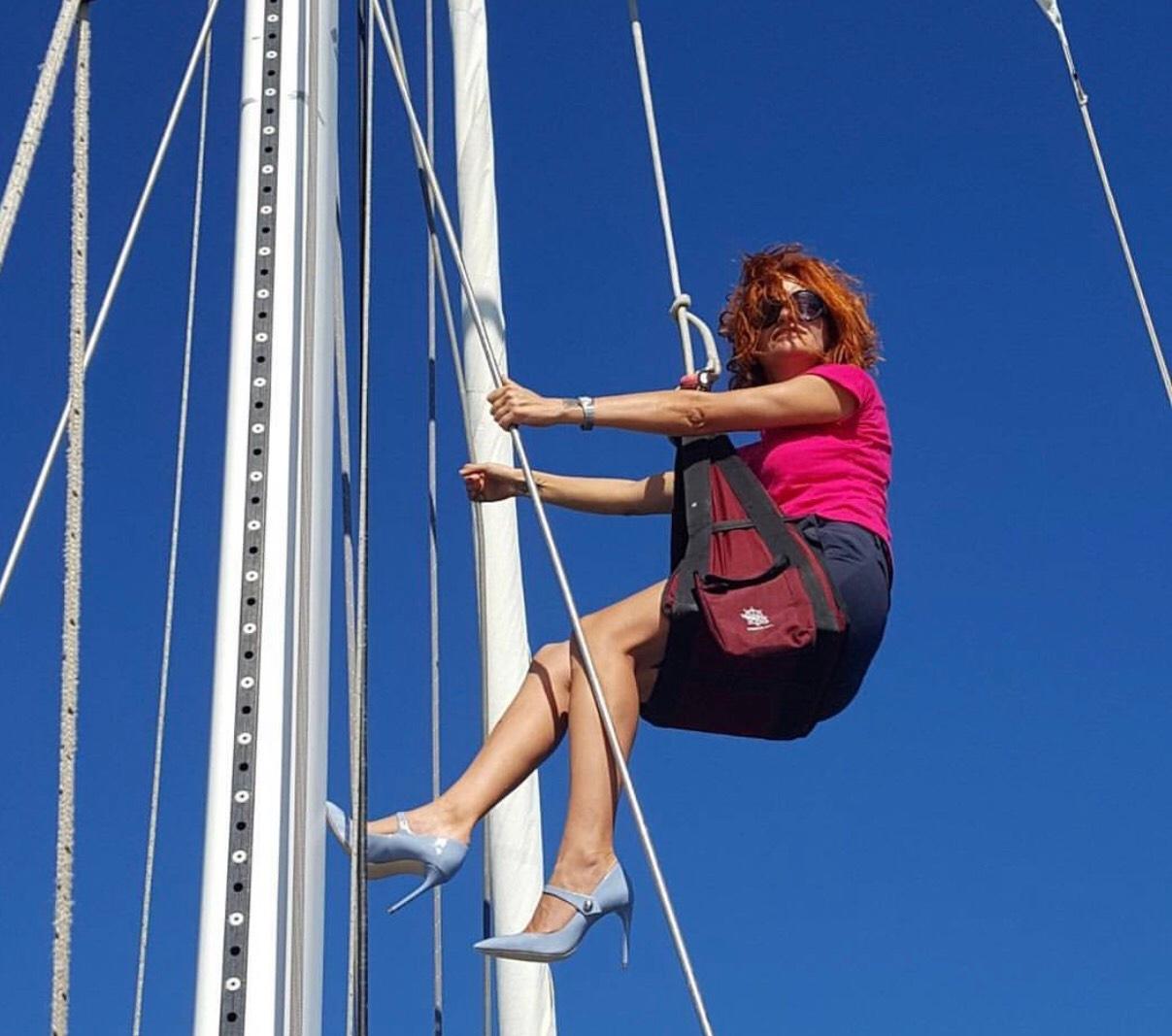 Anna, vajza nga Durrësi që jeton në anije (FOTO)