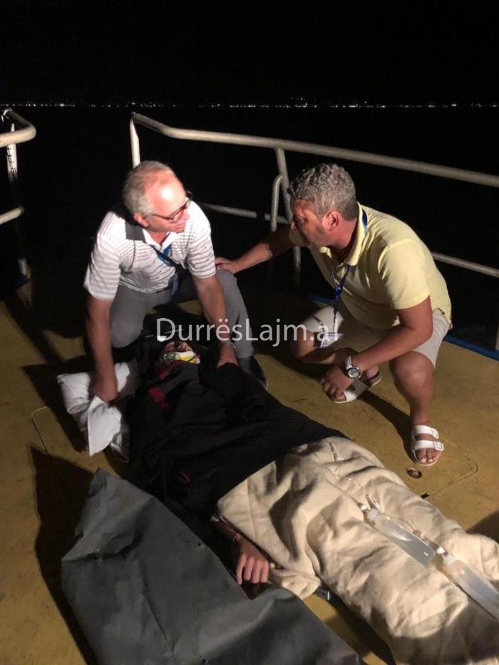 Turisti italian incident në krocierë, Kapitaneria e Durrësit operacion për ofrimin e ndihmës së parë (FOTO & VIDEO)