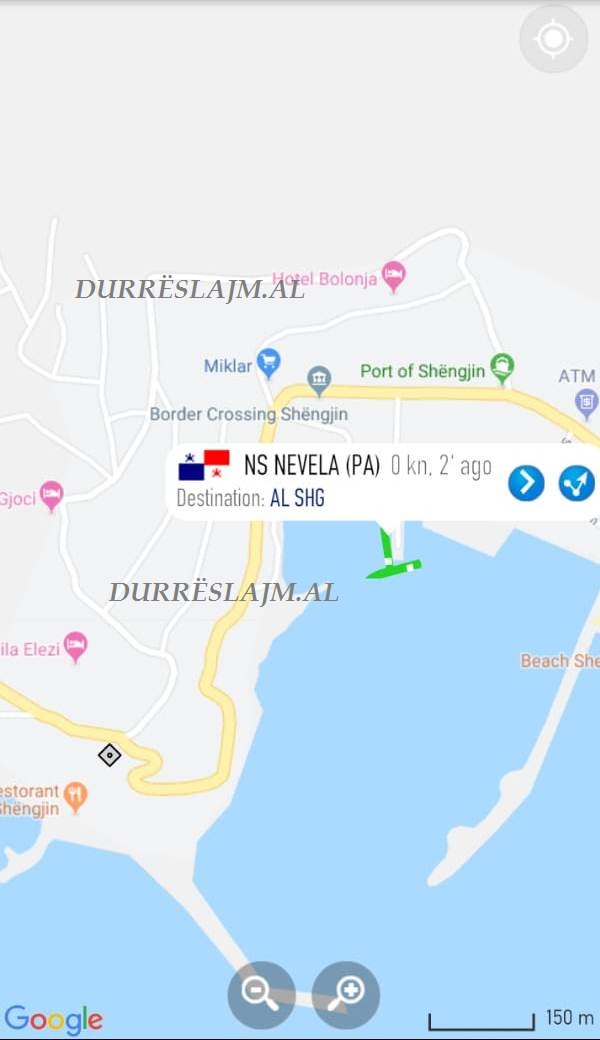 E çuditshme/ Anija e mallrave shmang portin e Durrësit, shkon në Shëngjin